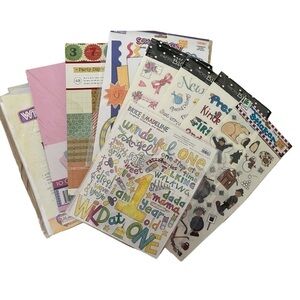 Scrapbook or Paper Craft Bundle